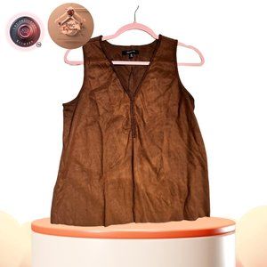 Paper Tee | Chocolate Brown  Top